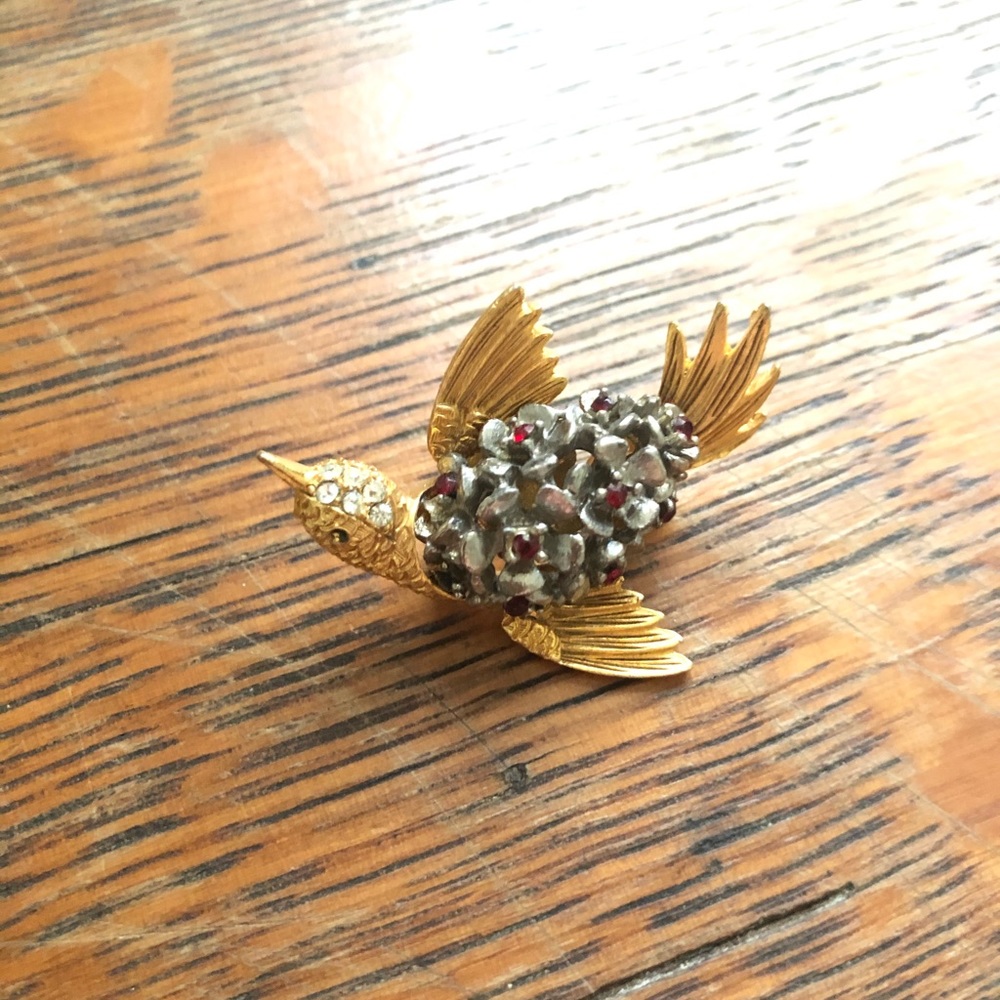 Vintage Bird Pin